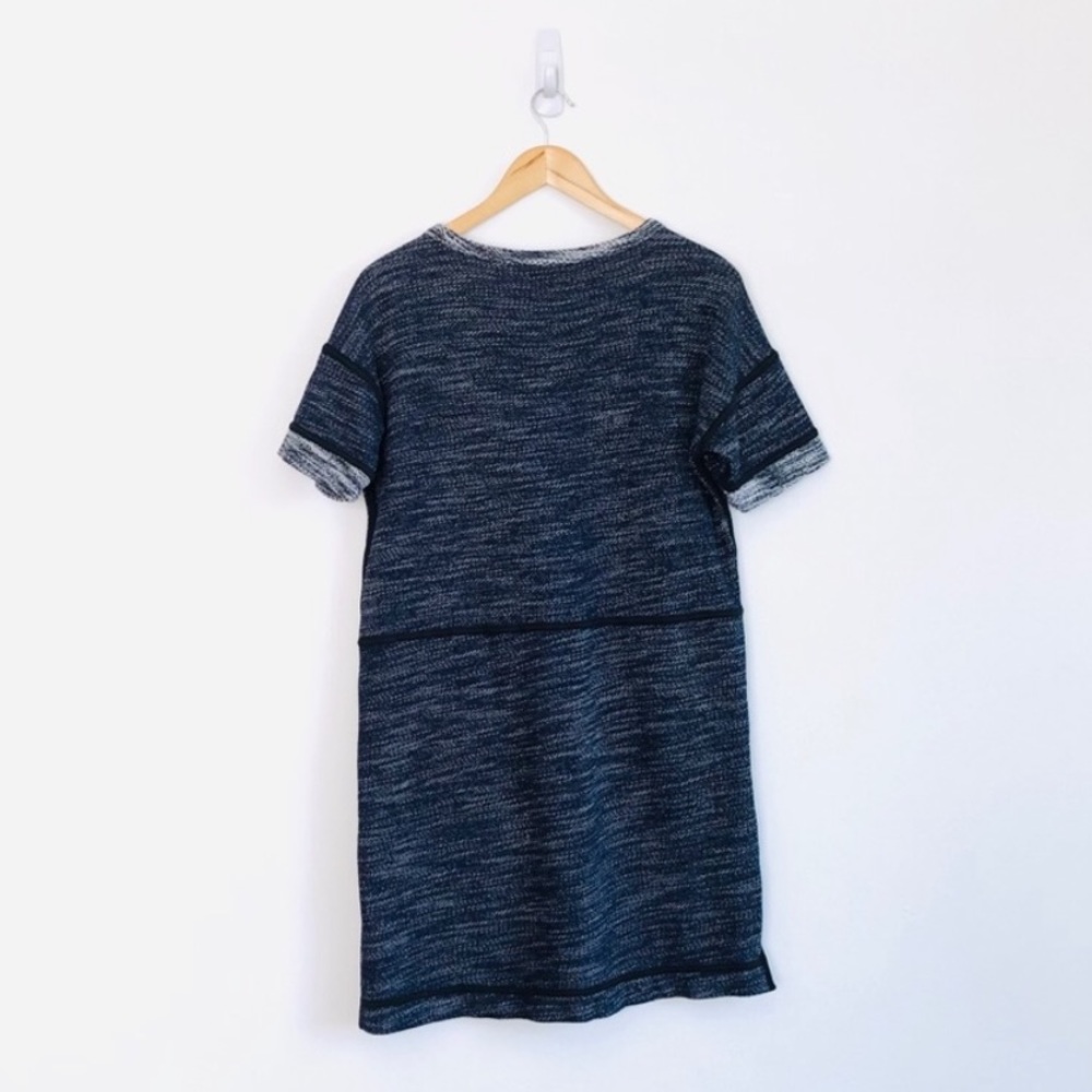 Madewell | Textured Sweatshirt Dress - Picture 3 of 5